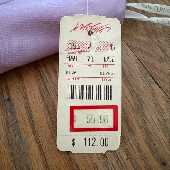 Jessica McClintock Gunne Sax Lilac Satin Corset Top NWT Millennium 2000 Sz 5/6 - Picture 3 of 14